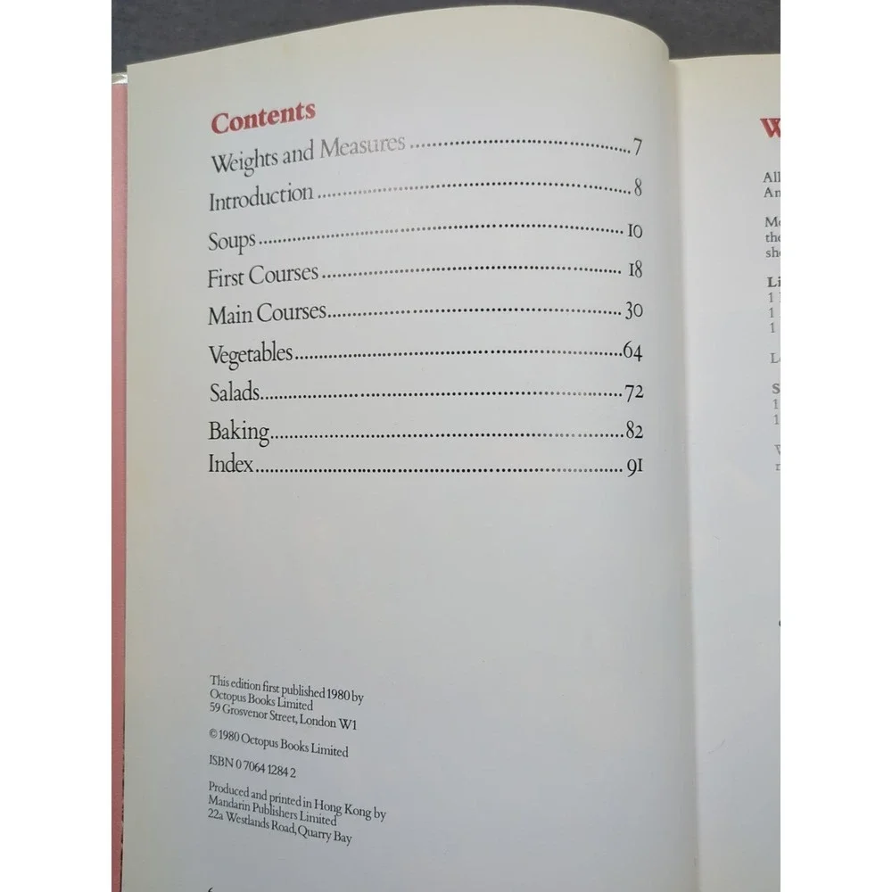 1980 Vegetarian Cooking Carole Handslip VTG‎ Hardcover 1st Edition Cookbook